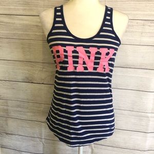 Victoria’s Secret Pink Stripe Tank Top